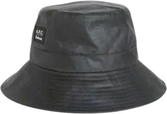 Barbour Bucket Hat Wax - - Accessories - Uomo - Nero - M
