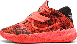 Puma Scarpe da basket dal taglio medio MB.05 Flutter unisex, Scarpe, Rosso, 49.5