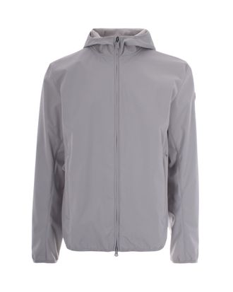 Colmar Softshell Casual Jacket With Fixed Hood And Zippered Pockets