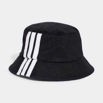 adidas Beanie ADIDAS PERFORMANCE SPW 3S BUCKET, Damen, schwarz-weiss (schwarz, wei&szlig;), Obermaterial: 100% Baumwolle, M&uuml;tzen Beanie