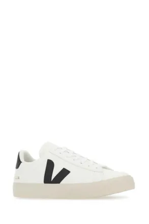Veja Unisex White Chromefree Leather Campo Sneakers Extrawhiteblack