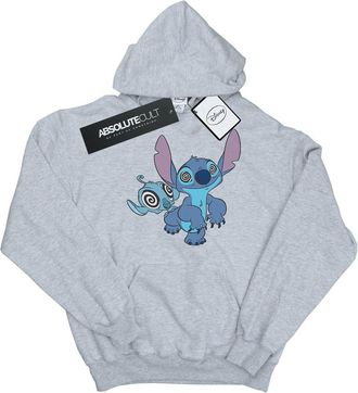 Disney Heren Lilo en Stitch Hypnotized Hoodie (Sportgrijs)
