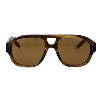 Givenchy Day Sunglasses - male - Givenchy - Sunglasses - Brown - 55 MM - Accessories