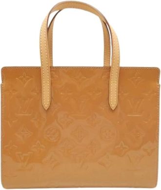 Louis Vuitton Pre-owned Handbags, female, Brown, Size: ONE SIZE Pre-owned Monogram Vernis Handbag