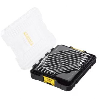 Stanley Stakbox M Caja De Llaves Combinadas Juego De 12 Piezas - Fatmax - Fmmt98104-0
