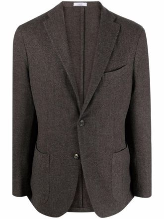 Boglioli K-Jacket single-breasted wool jacket - Grey