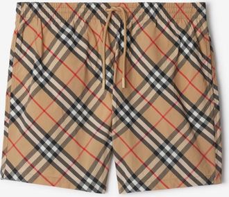 Burberry Check Swim Shorts