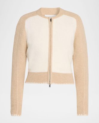 3.1 Phillip Lim Zip Wool-Blend Cardigan