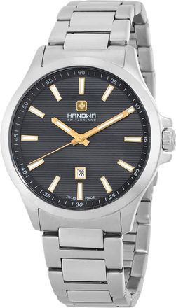 Hanowa Kander Quartz Grey Dial Mens Watch HAWGH0001803