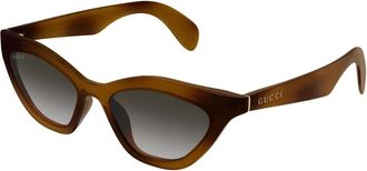 Gucci Gg 1931S Zonnebrillen - Dames - Zonnebrillen - Bruin - 52 MM - Accessoires