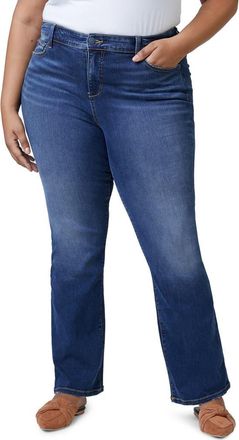 Slink Jeans High Waist Bootcut Jeans in Donna at Nordstrom, Size 16W