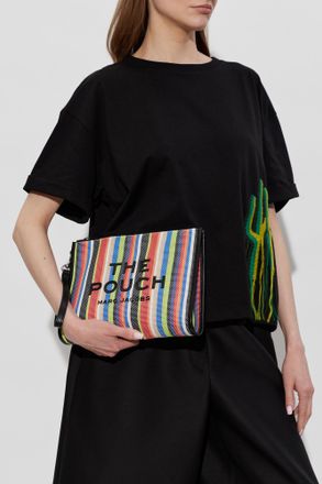 Marc Jacobs Clutch Bag With Logo On The Strap, Womens, Multicolour