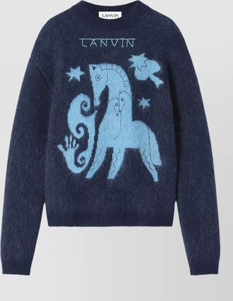 Lanvin jacquard jumper