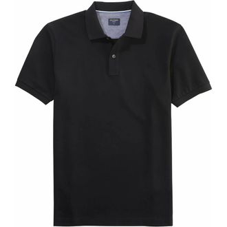 Olymp Olymp - Klassiek Poloshirt - Heren - Tops - Zwart - Maat: L Katoen