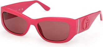 Guess Klassieke kattenoog zonnebril - Dames - Zonnebrillen - Roze - ONE Size - Accessoires