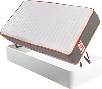 What The Sleep Colch&oacute;n y Canap&eacute;, Espuma Hr, Blanco, 90x190