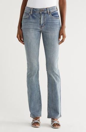 Kut from the Kloth Nicole Low Rise Bootcut Jeans in Poplar Clean at Nordstrom Rack, Size 10