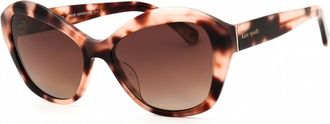 Kate Spade New York Ladies Beige Cat Eye Sunglasses AGLAIAS