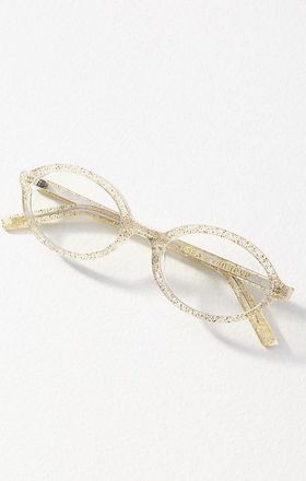 I-SEA Shimmery Oval Reader Glasses