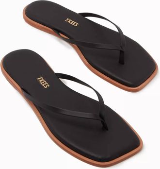 Tkees Womens Dylan Flip-Flop Sandals In Black
