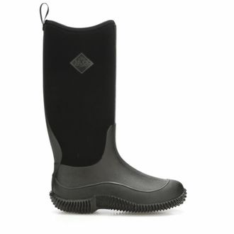 The Original Muck Boot Company Womens Hale Pull On Waterproof Wellington Boot, Black, 3