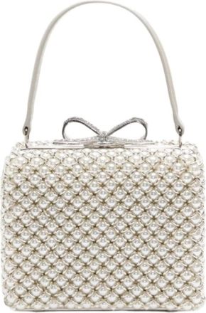 Self Portrait Donna, Borse, Bianco, Taglia unica, new