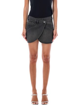 Coperni Denim Mini Skirt