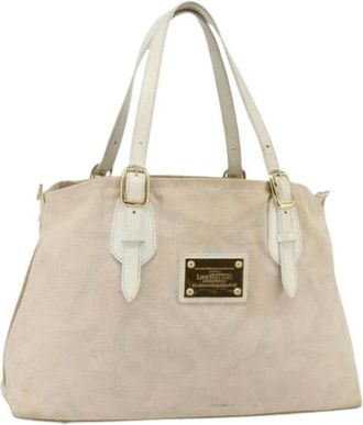 Louis Vuitton Pre-owned Handbags, female, Pink, Size: ONE SIZE Pre-owned Vintage Canvas Shoulder Bag