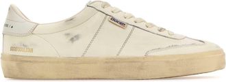 Golden Goose Deluxe Brand White Leather Soul Star Sneakers