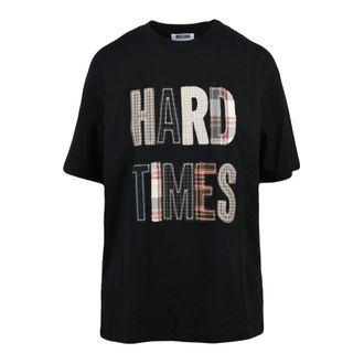 Moschino Dames, Tops, Zwart, Maat: S Katoen
