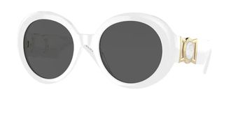 Versace VE4414 314/87 Womens Sunglasses White Size 55