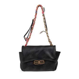 Balenciaga Shoulder Bags, female, Black, ONE SIZE, Darling Chain M Shoulder Bag