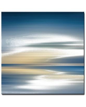 Ready2HangArt Ready2hangart Blur Stripes I Wrapped Canvas Wall Art By Tristan Scott