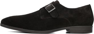 Stefano Lauran Bruine Su&egrave;de Puntneus Schoenen - Heren - Nette schoenen - Zwart - 42 EU - Su&egrave;de - Schoenen