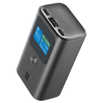 OEM Powerbank Cellularline Ultron 10000 Mah 30w Antracita 1 Unidad