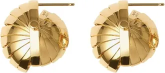 Burberry Gold-Plated Armour Earrings