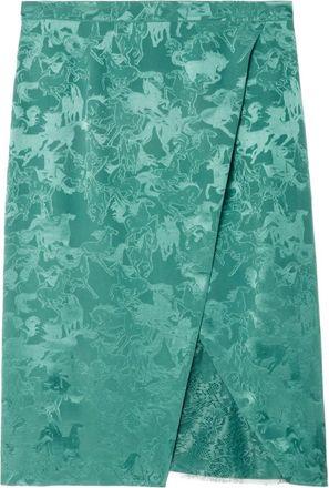 Zadig&Voltaire Gonna midi Julen - Verde