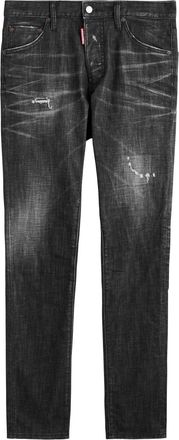 Dsquared2 Cool Guy Distressed Skinny Jeans - Black - 52 (IT52 / XL)