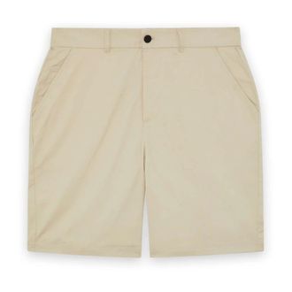 Lyle & Scott Korte Broeken, Heren, Beige, W32, Katoen, Course Stretch Chino Shorts