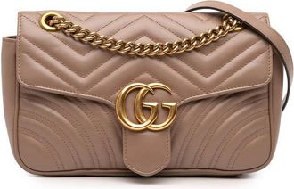 Gucci Pre-owned Gucci Medium GG Marmont Matelasse Calfskin Shoulder Bag Ladies MVGIG350G87SIO7I