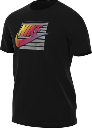 Nike Mens M NSW TEE 6MO Futura T-Shirt, Black, L