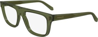Ferragamo SF2997 320 Transparent Khaki 55mm