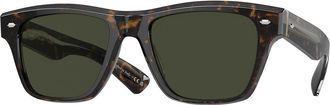 Oliver Peoples OV5522SU Oliver Sixties Sun Polarized 1747P1 Mens Sunglasses Tortoiseshell Size 52