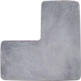 OEM Alfombrilla De Ba&ntilde;o En Forma De L - Alfombrilla De Ducha Esquinera De Suave Tejido Polar Coral, Antideslizante Y Absorbente, Lavable Para Ducha Cuadra
