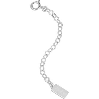 Set & Stones Dainty 2 Extender in Silver at Nordstrom