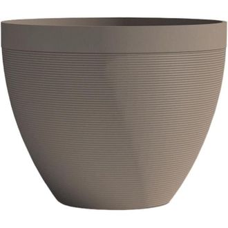 OEM Maceta - Garden Id - Green Care Impact Taupe - 30 X 26 Cm - Garant&iacute;a 10 A&ntilde;os - 100% Reciclado - Resistente A Uv/heladas