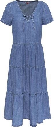 Tommy Jeans Jurken Blauw - Dames - Casual kleedjes - Blauw - 2XS - Kleedjes