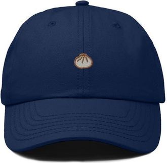 Dalix Dumpling Dad Cap in Navy Blue at Nordstrom