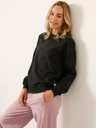 Fat Face FatFace Georgia Black Crew Sweatshirt