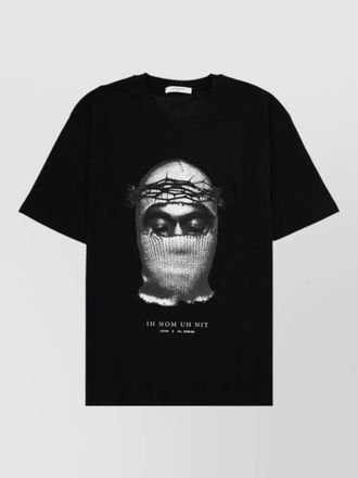 Ih Nom Uh Nit corona mask graphic crew neck t shirt